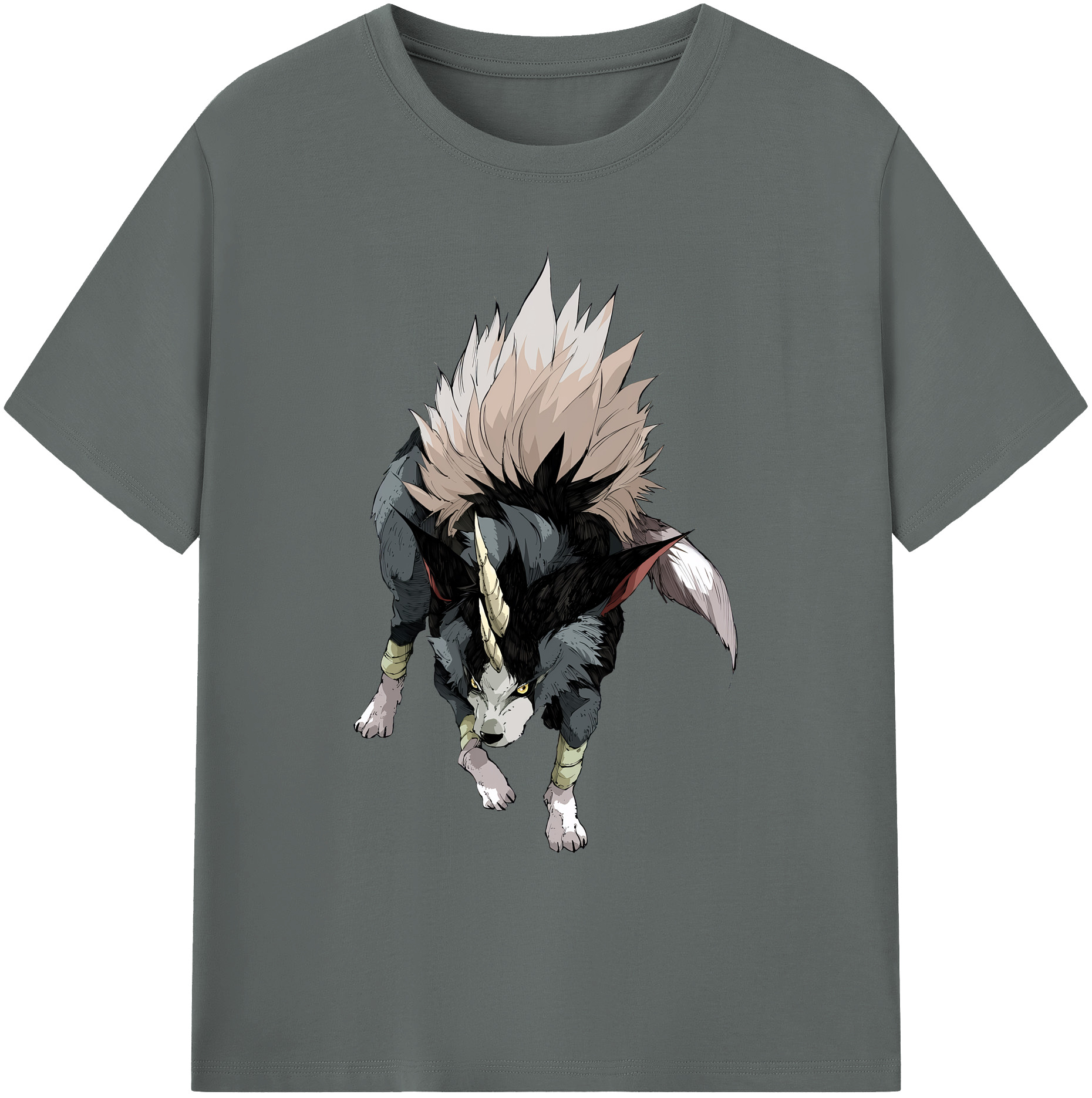 （画像用） 転スラ Regarding Reincarnated to Slime 綿100％ メンズ半袖Tシャツ｜肌触りやわらか＆通気性